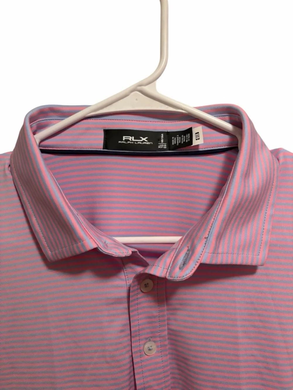 Ralph Lauren RLX Mens Golf Polo. Trump National. Size XL. Good condition